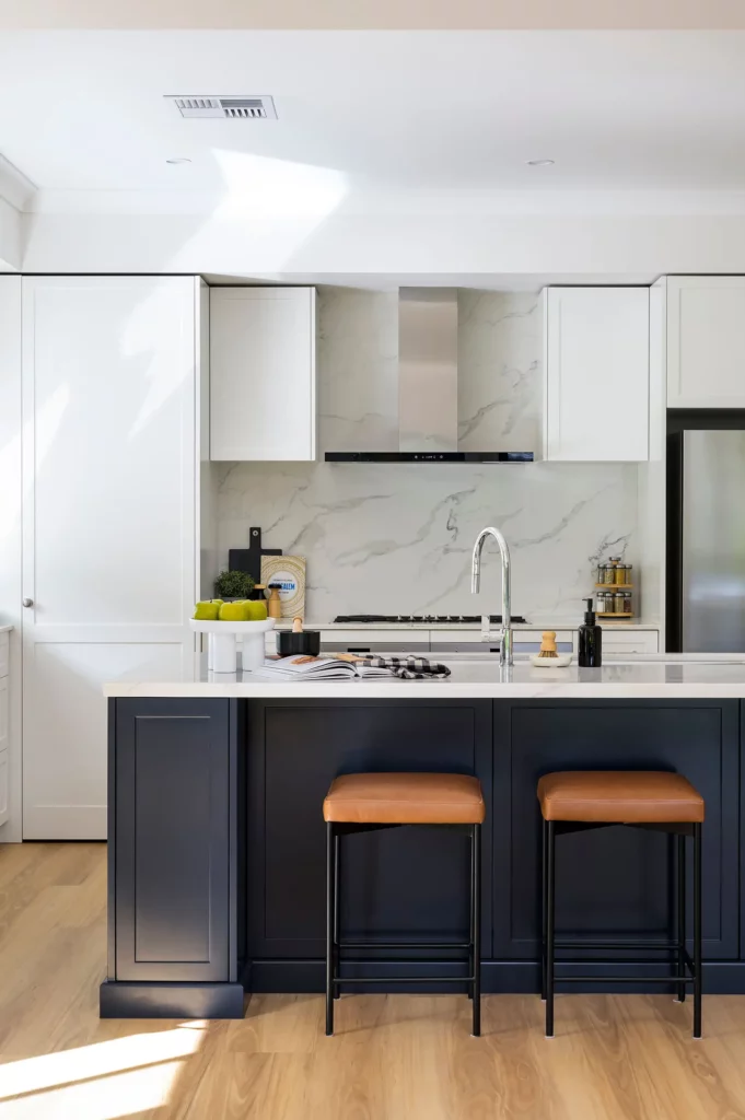 Valentine Home Renovation Kitchen Island